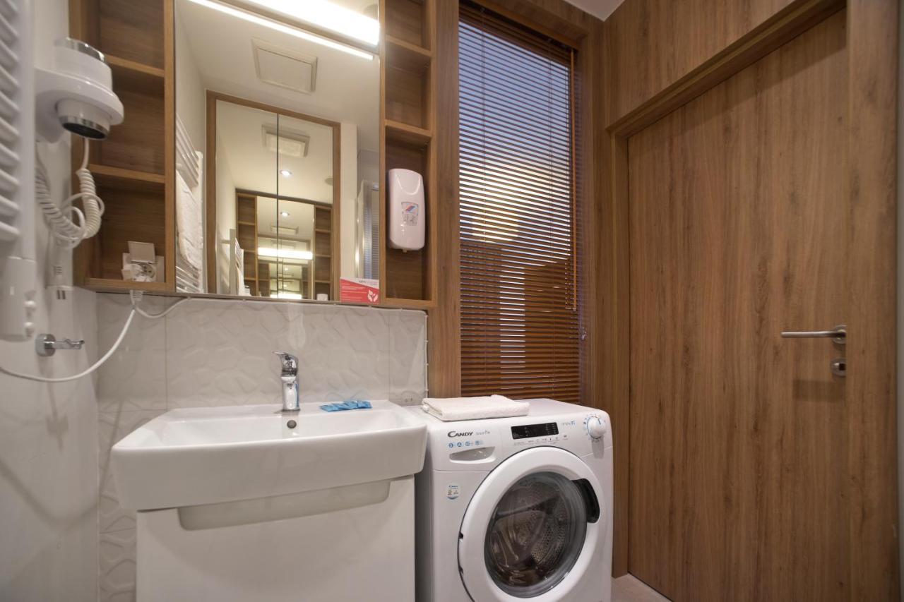 Wolska Serviced Apartments Varsovia Exterior foto